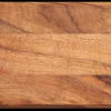 Acacia Bevel Board w/ Ribbon & Gold Spreader Knife | Crab | 20 x 7"-Maple Fashion