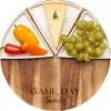 Acacia Fête Set Round | Game Day Snacks | 12" Round-Maple Fashion