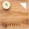 Acacia Modern Geo Square | Grateful | 12 x 12"-Maple Best