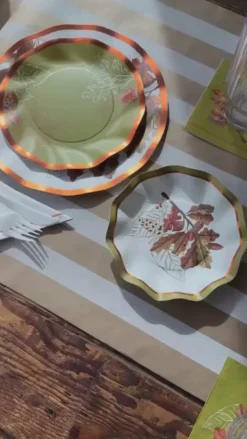 Acorn and Oak Appetizer/Dessert Bowl/8pk-Sophistiplate Discount