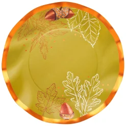 Acorn and Oak Salad Plate/8pk-Sophistiplate Best