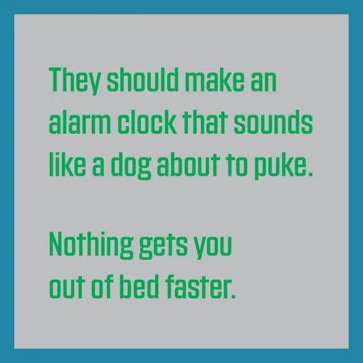 Alarm Clock Coaster-Drinks On Me Coasters Best