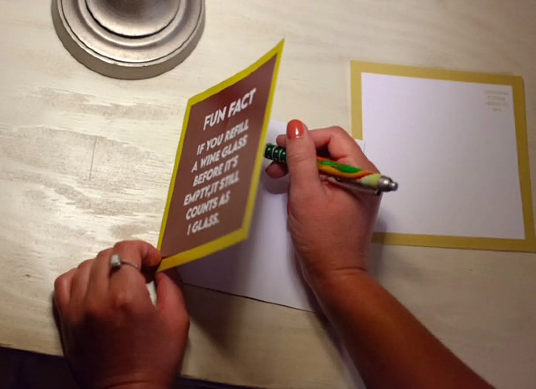 Alcohol Poisoning Card-Drinks On Me Clearance