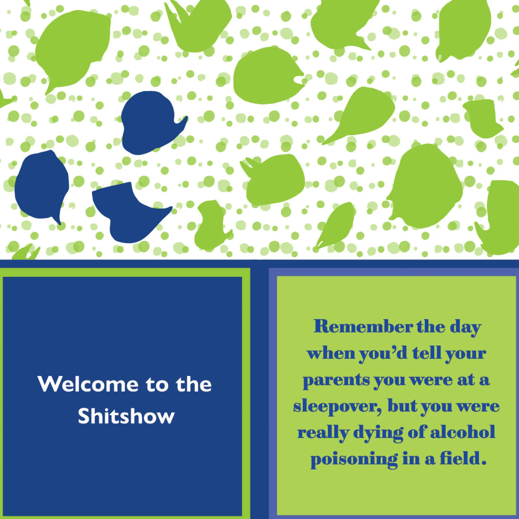 Alcohol poisoning Napkin-Drinks On Me Coasters Best