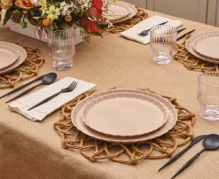 All Black Bella Assorted Plastic Cutlery/24pc, Service for 8-Sophistiplate Clearance