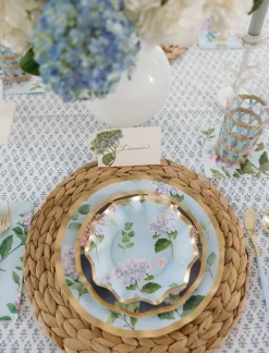 Appetizer/Dessert Bowl Hydrangea Foil - 8pk-Sophistiplate Best