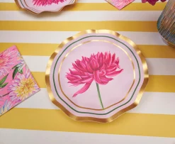 Appetizer/Dessert Bowls Dahlia Garden/8pk-Sophistiplate Best