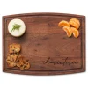 Arched Artisan Walnut Board | Charcuterie Script | 12 x 9"-Maple Best
