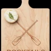 Artisan Paddle | Docktails Oars | 9 x 6"-Maple Outlet