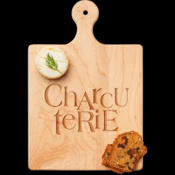Artisan Paddle Board | Charcuterie Stacked | 9" x 6"-Maple Best