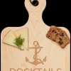 Artisan Paddle Board | Anchor Docktails | 12 x 8"-Maple Discount