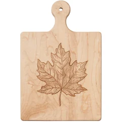 Artisan Paddle Board | Leaf | 9 x 6"-Maple Fashion