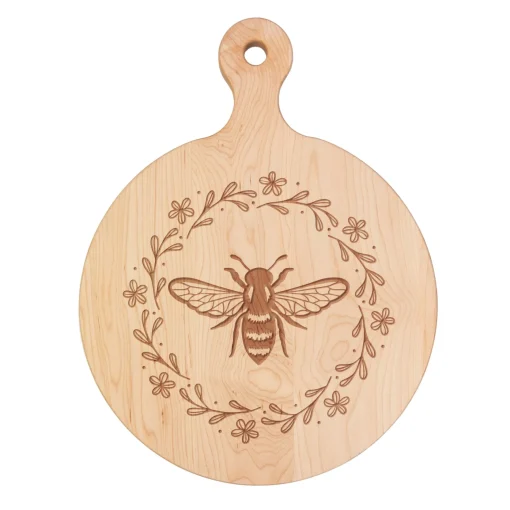 Artisan Round Board | Honeybee | 16 x 12"-Maple Discount