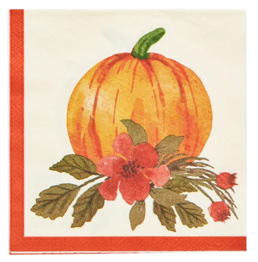 Autumn Foliage Paper Cocktail Napkin/20pk-Sophistiplate Sale