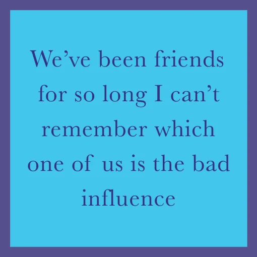 Bad Influence Coaster-Drinks On Me Coasters Best