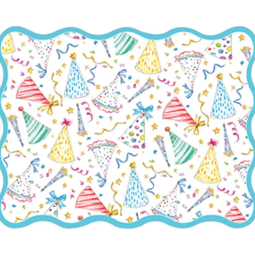 Birthday Party Hats Die-Cut Placemats-Rosanne Beck Clearance