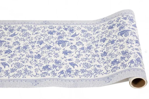 Blue Regal Peacock Runner 20" x 25'-Hester u0026 Cook Outlet