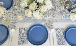 Blue Regal Peacock Runner 20" x 25'-Hester u0026 Cook Outlet