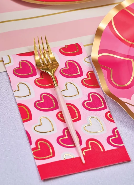 Blush & Gold Bella Assorted Plastic Cutlery/24pc, Service for 8-Sophistiplate Discount