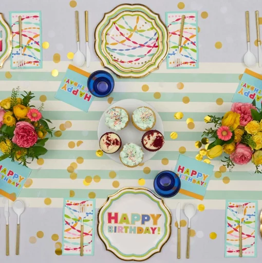 Bright Birthday Dinner Plate/8pk-Sophistiplate Best