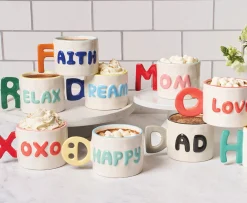 Ceramic Message Mug Love, 14oz-Maple Hot