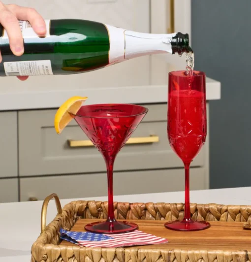 Champagne Classic | Red | 8.9 Oz-Sophistiplate Online