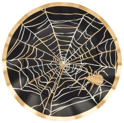 Classic Spooky Wavy Paper Dinner Plate/8pk-Sophistiplate Outlet