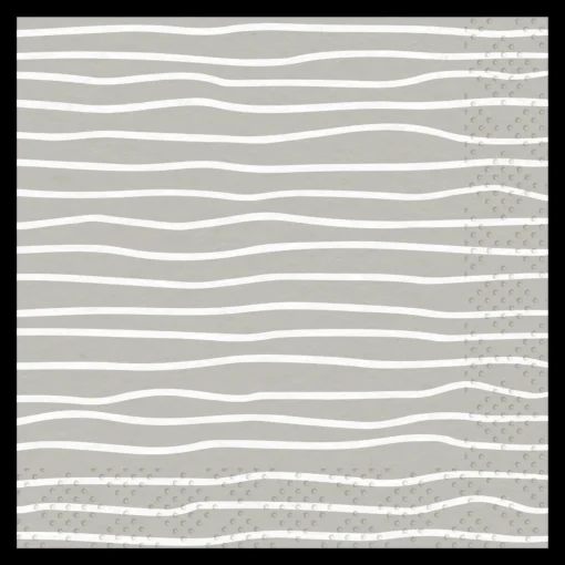 Cocktail Napkin Eco Concrete/20 pkg-Sophistiplate Hot
