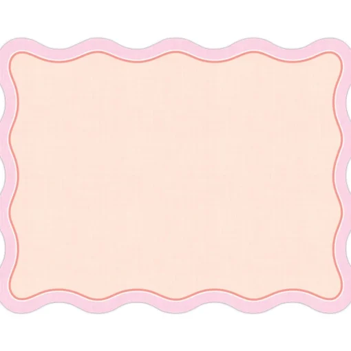 Coral & Pink Posh Die-Cut Placemats-Rosanne Beck Best