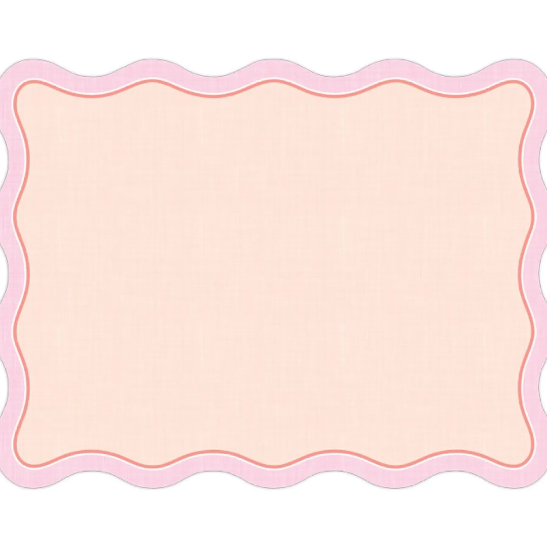 Coral & Pink Posh Die-Cut Placemats-Rosanne Beck Best