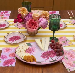 Dahlia Garden Melamine Serving Platter-Sophistiplate New