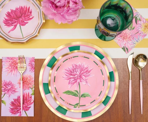 Dahlia Garden Salad Plates/8pk-Sophistiplate Sale