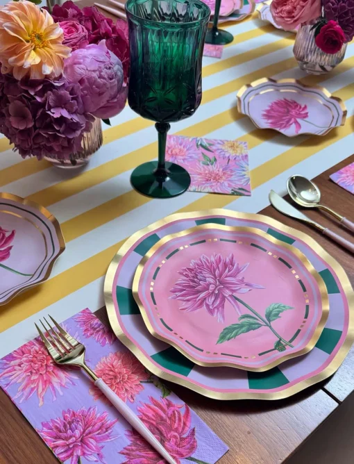 Dahlia Garden Table Setting-Sophistiplate Outlet