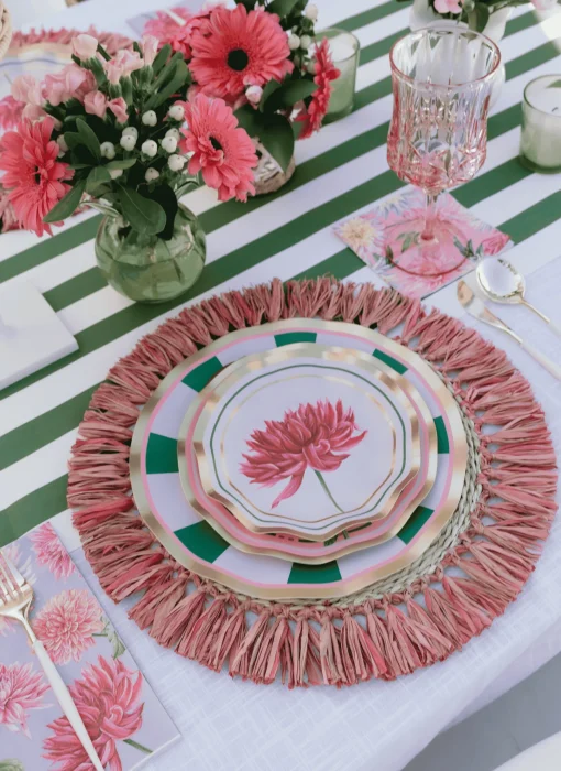 Dahlia Garden Table Setting-Sophistiplate Outlet
