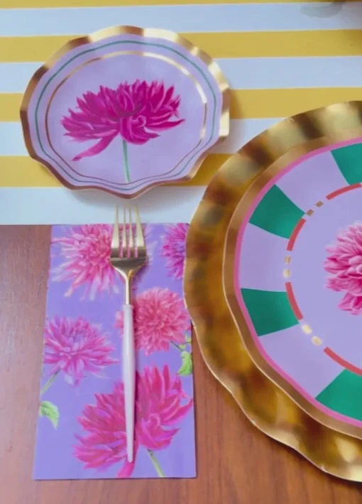 Dahlia Garden Table Setting-Sophistiplate Outlet