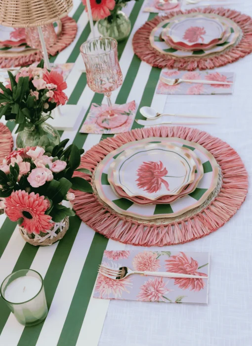 Dahlia Garden Table Setting-Sophistiplate Outlet