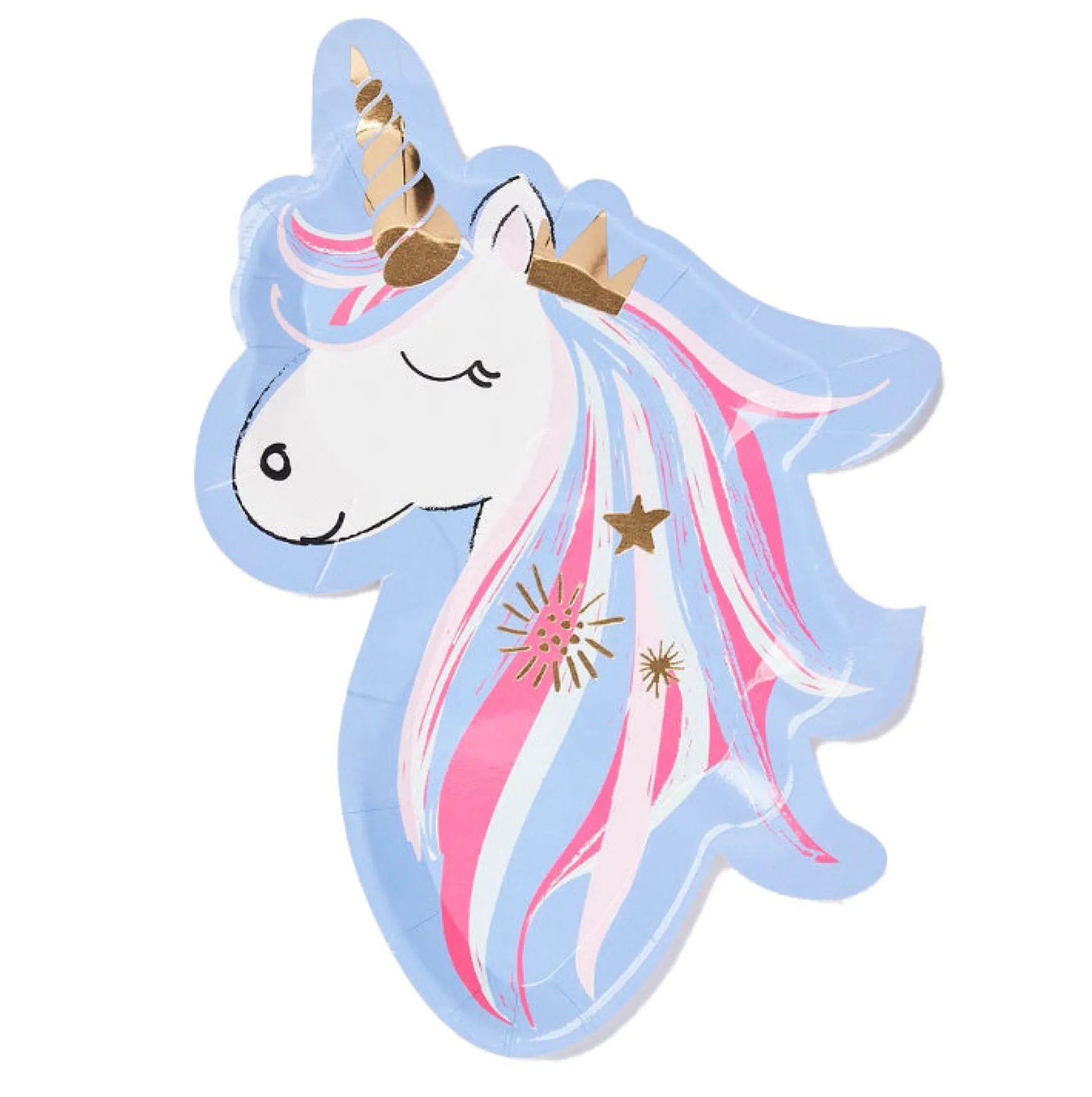 Die-Cut Dreams Come True Salad Plate/8pk-Sugarplum Hot