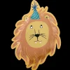 Die-Cut Party Animal Salad Plate/8pk-Sugarplum Clearance