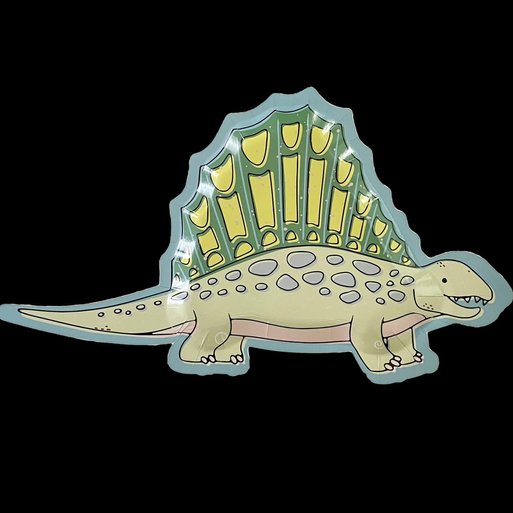 Die-Cut Rawr-some Salad Plate/8pk-Sugarplum Best