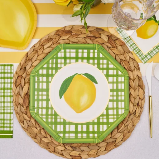 Dinner Plate Lemon and Stem/8pk-Sophistiplate Sale