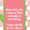 Don`t work in Morning Dish Towel-Drinks On Me Fashion