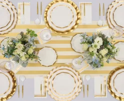 Everyday White Wavy Dinner Plate/8pk-Sophistiplate New