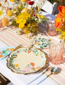 Folklore Easter Egg Die Cut Salad Plates/8pk-Sophistiplate Clearance