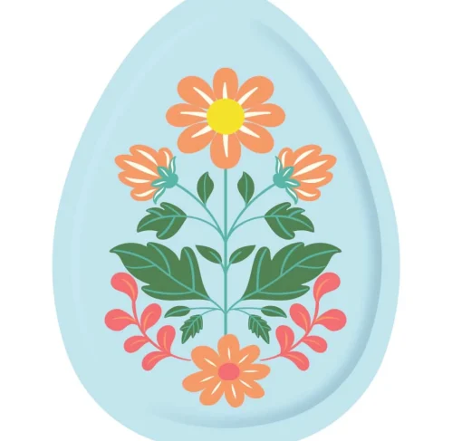 Folklore Easter Melamine Egg Tray-Sophistiplate Fashion