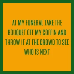 Funeral Bouquet Coaster-drinksonmecoasters New