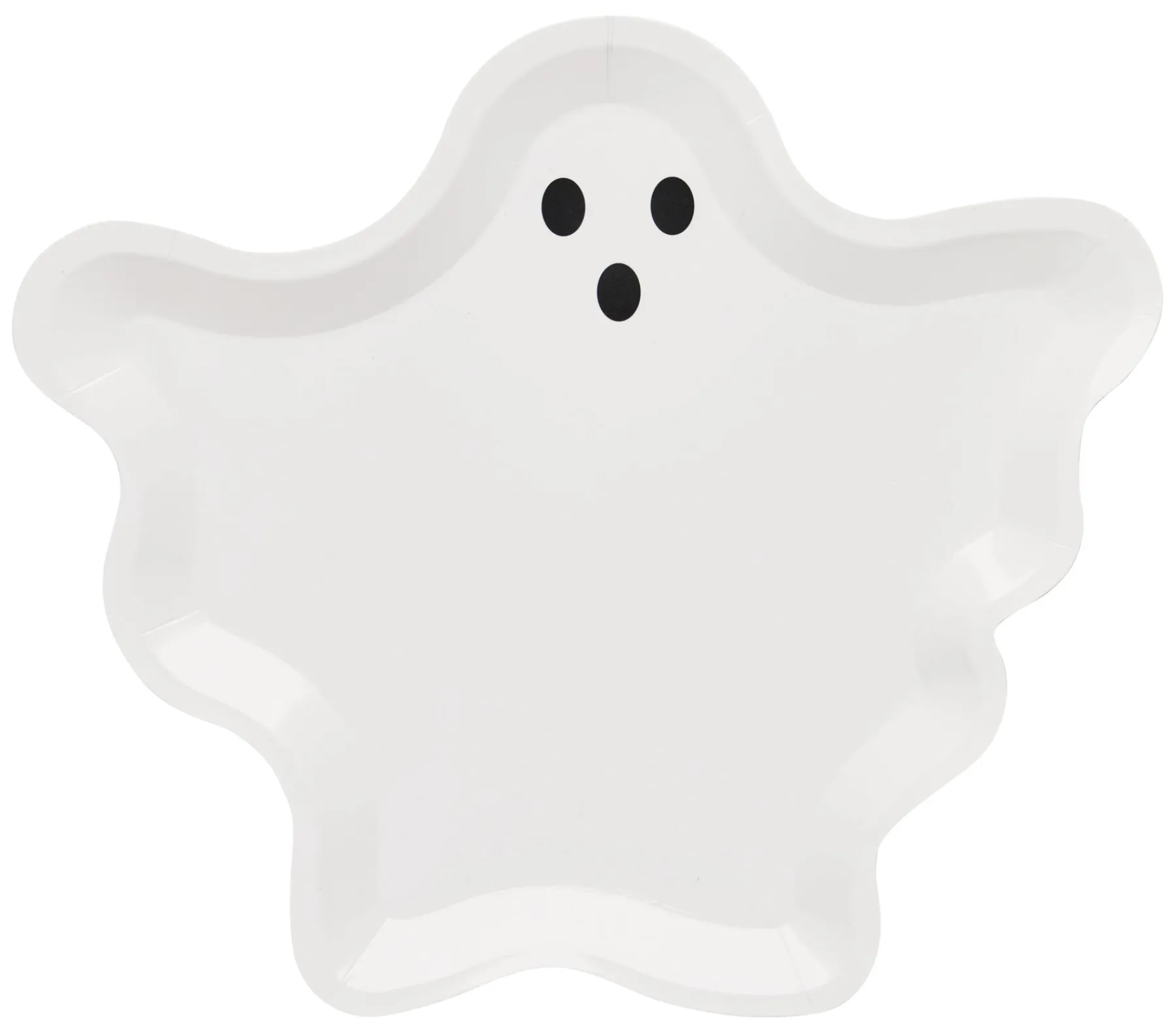 Ghost Salad Plate Boo Treats/8pk-Sophistiplate Hot