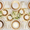 Gold & White Table Setting-Sophistiplate Outlet