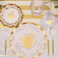 Golden Apple Paper Cocktail Napkin/20pk-Sophistiplate Online