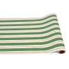 Green & Red Awning Stripe Runner - 20 x 25'"-Hester u0026 Cook Sale