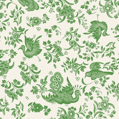Green Regal Peacock Cocktail Napkin - Pack of 20-Hester u0026 Cook Hot